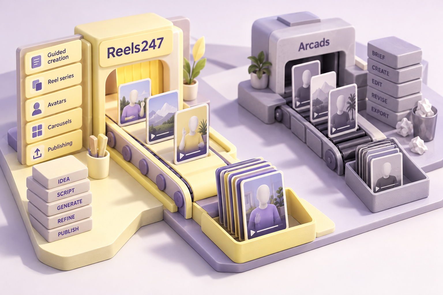 7 ways Reels247 outperforms Arcads on Price, Speed, and Quality (2026)