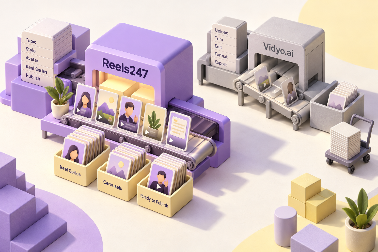 5 ways Reels247 outperforms Vidyo.ai on Price, Speed, and Quality (2026)