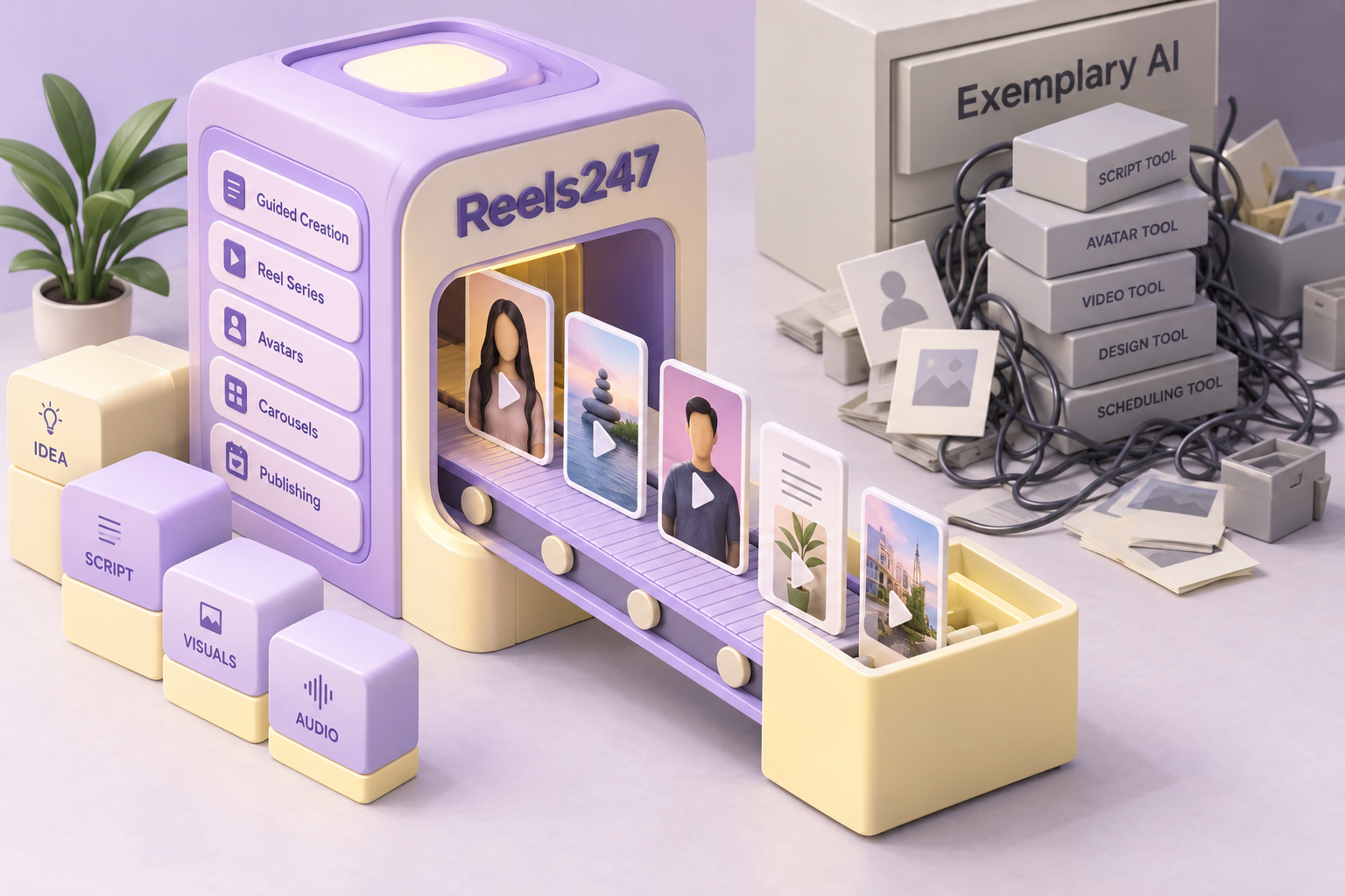 5 reasons creators choose Reels247 over Exemplary AI in 2027